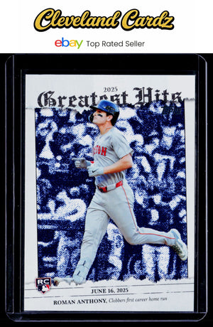 2026 Topps #GH-26 Roman Anthony 2025 Greatest Hits
