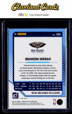 2024-25 Donruss Optic #150 Brandon Ingram Blue Velocity