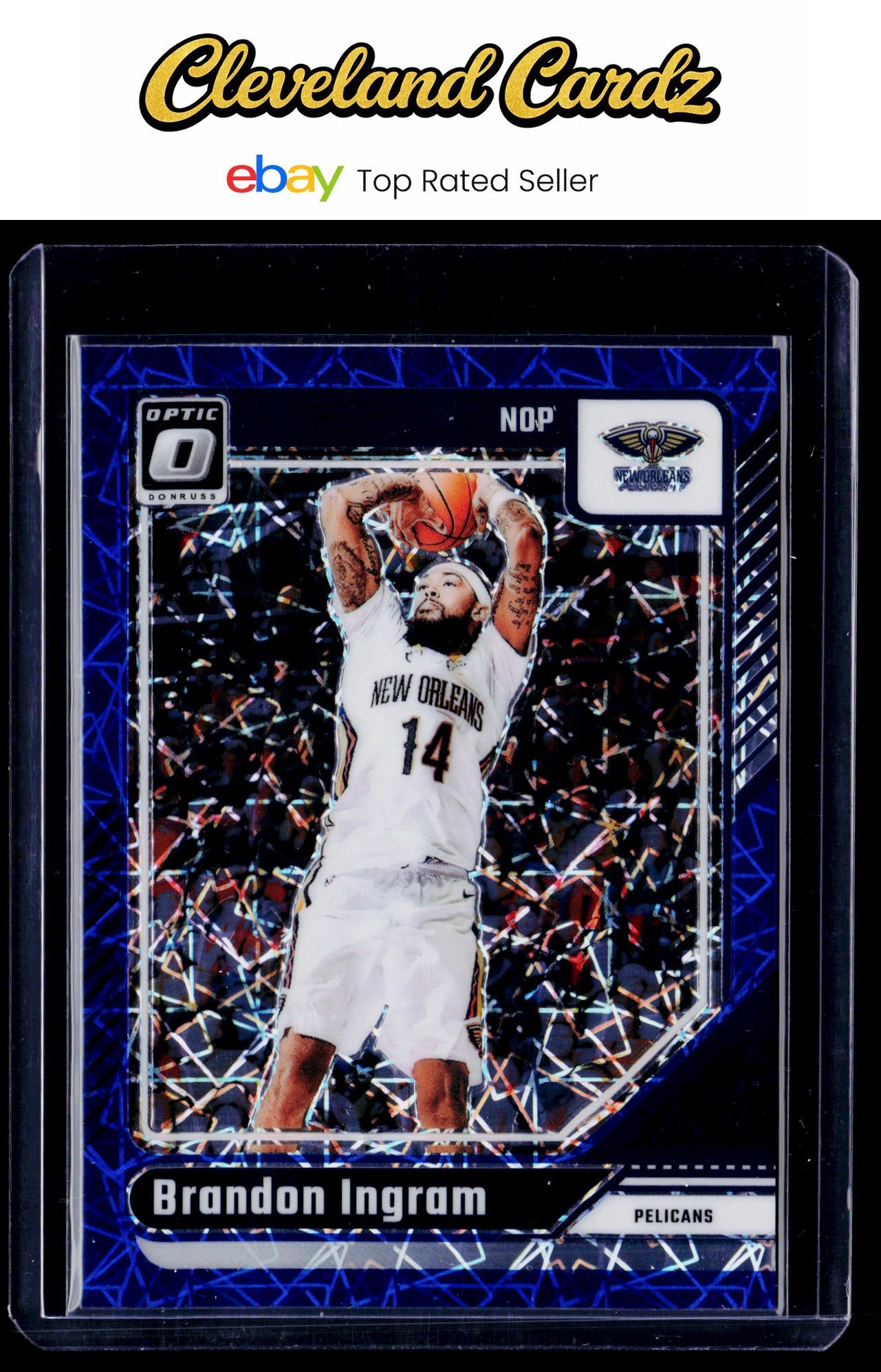 2024-25 Donruss Optic #150 Brandon Ingram Blue Velocity