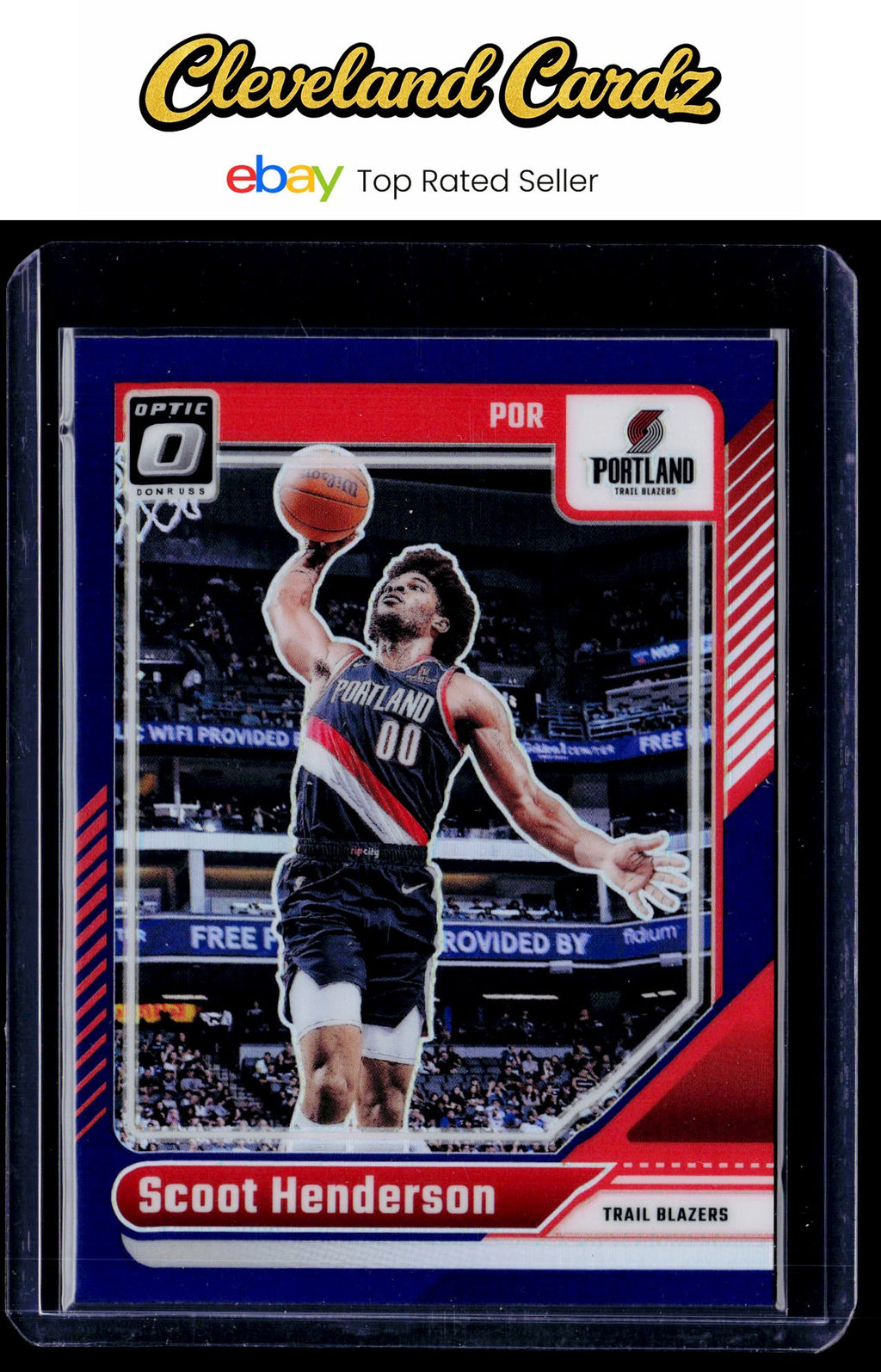 2024-25 Donruss Optic #153 Scoot Henderson Purple