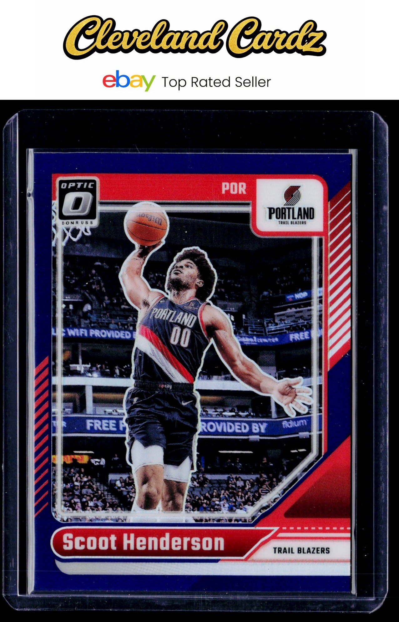 2024-25 Donruss Optic #153 Scoot Henderson Purple