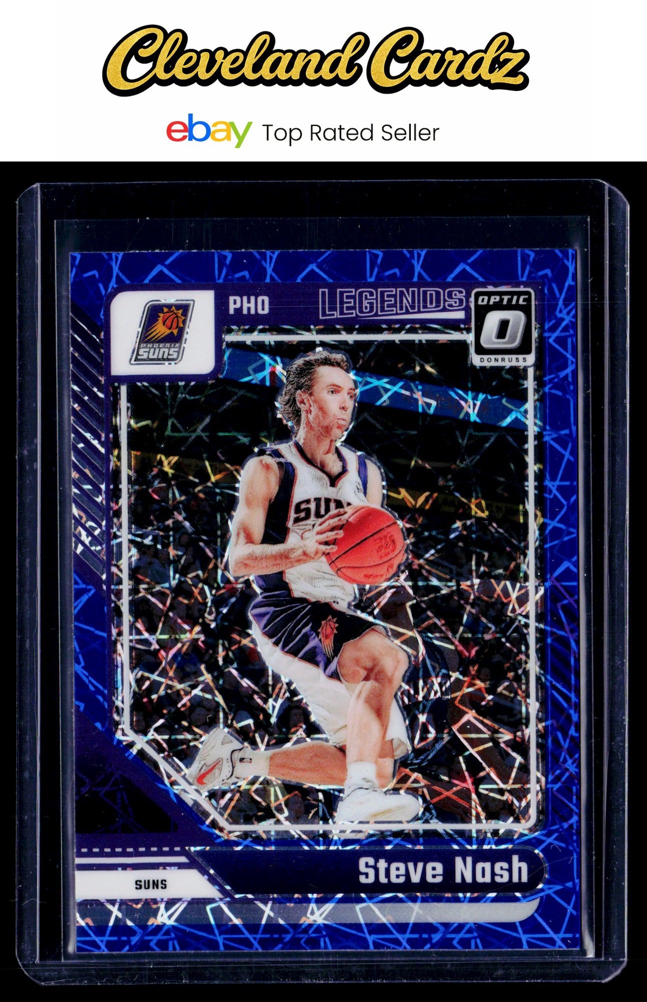 2024-25 Donruss Optic #227 Steve Nash Blue Velocity