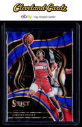 2023-24 Panini Select #218 Jordan Poole Blue Tectonic Prizms #/99
