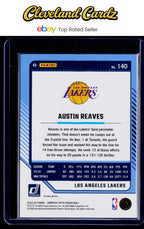 2024-25 Donruss Optic #140 Austin Reaves Blue Velocity