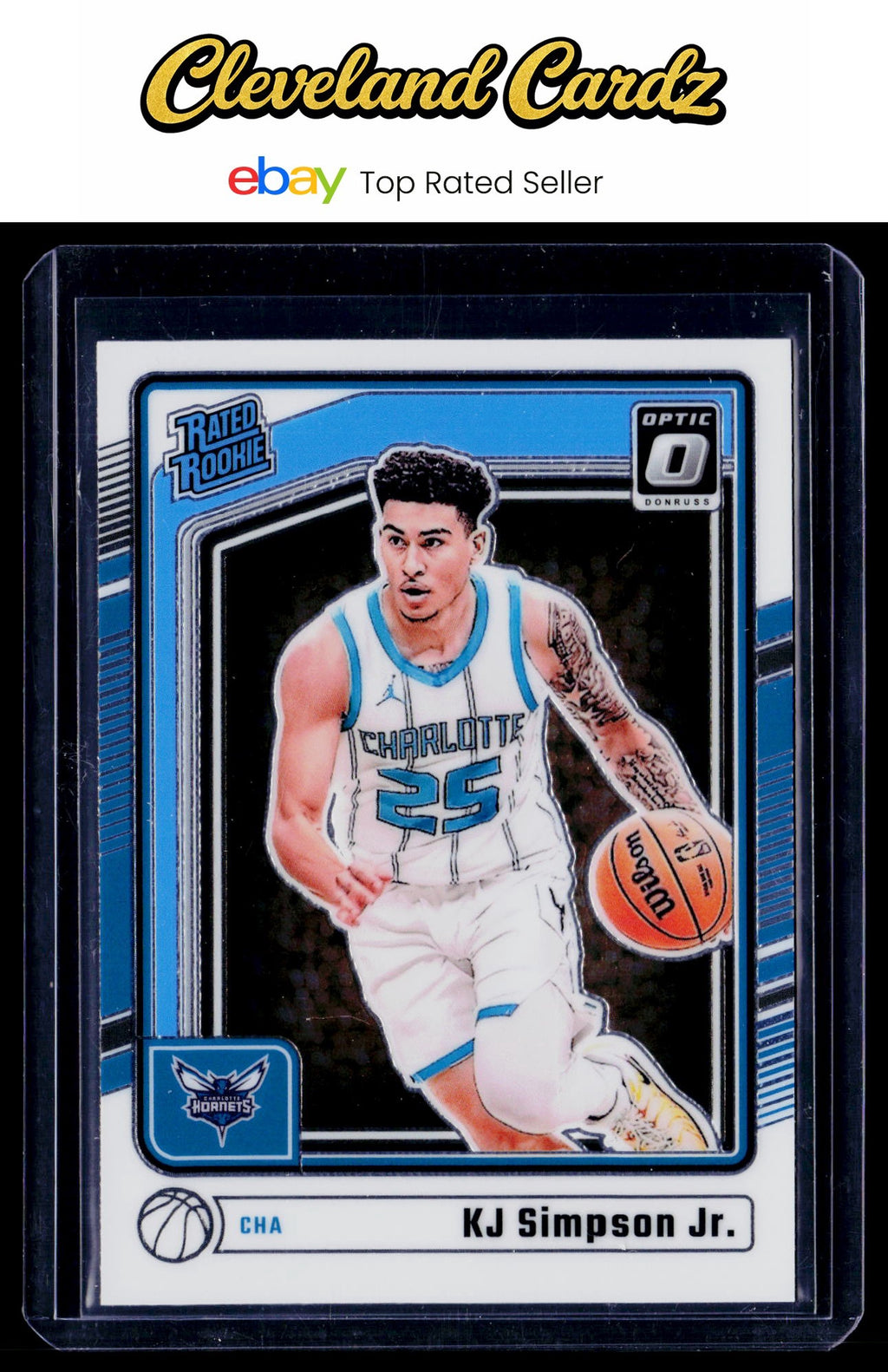 2024-25 Donruss Optic #294 KJ Simpson Jr.