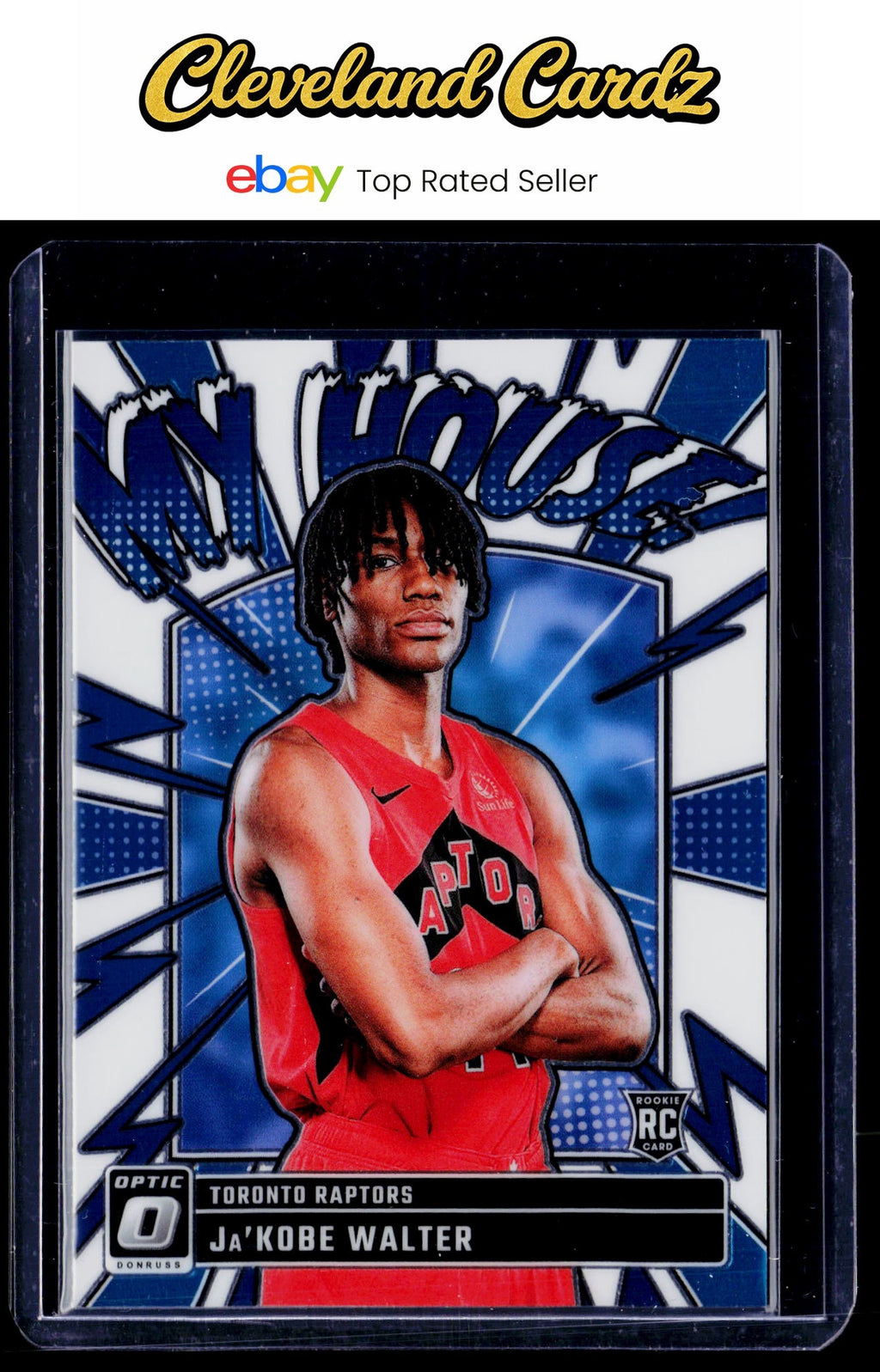 2024-25 Donruss Optic #10 Ja'Kobe Walter My House Holo