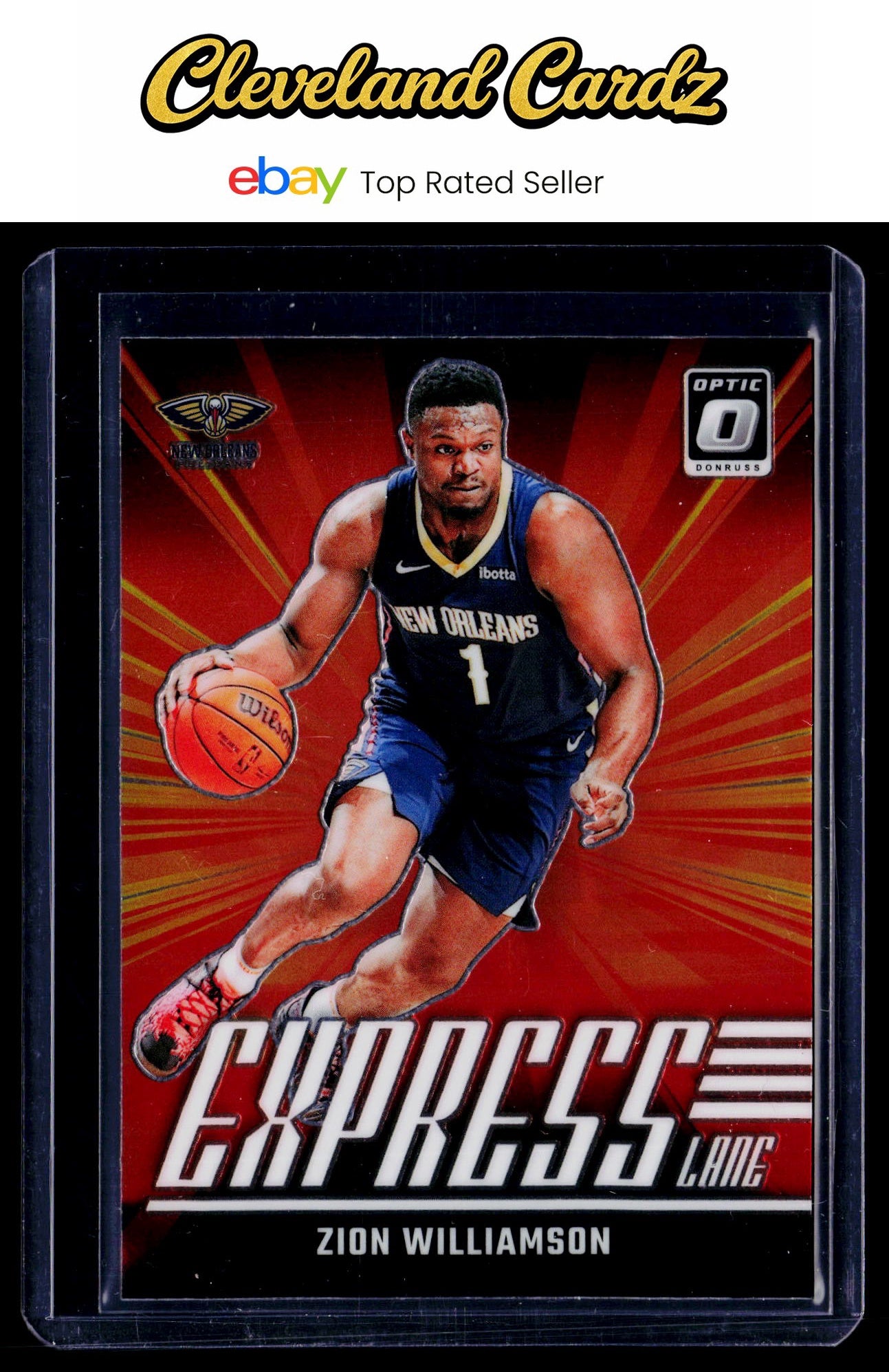 2024-25 Donruss Optic #20 Zion Williamson Express Lane