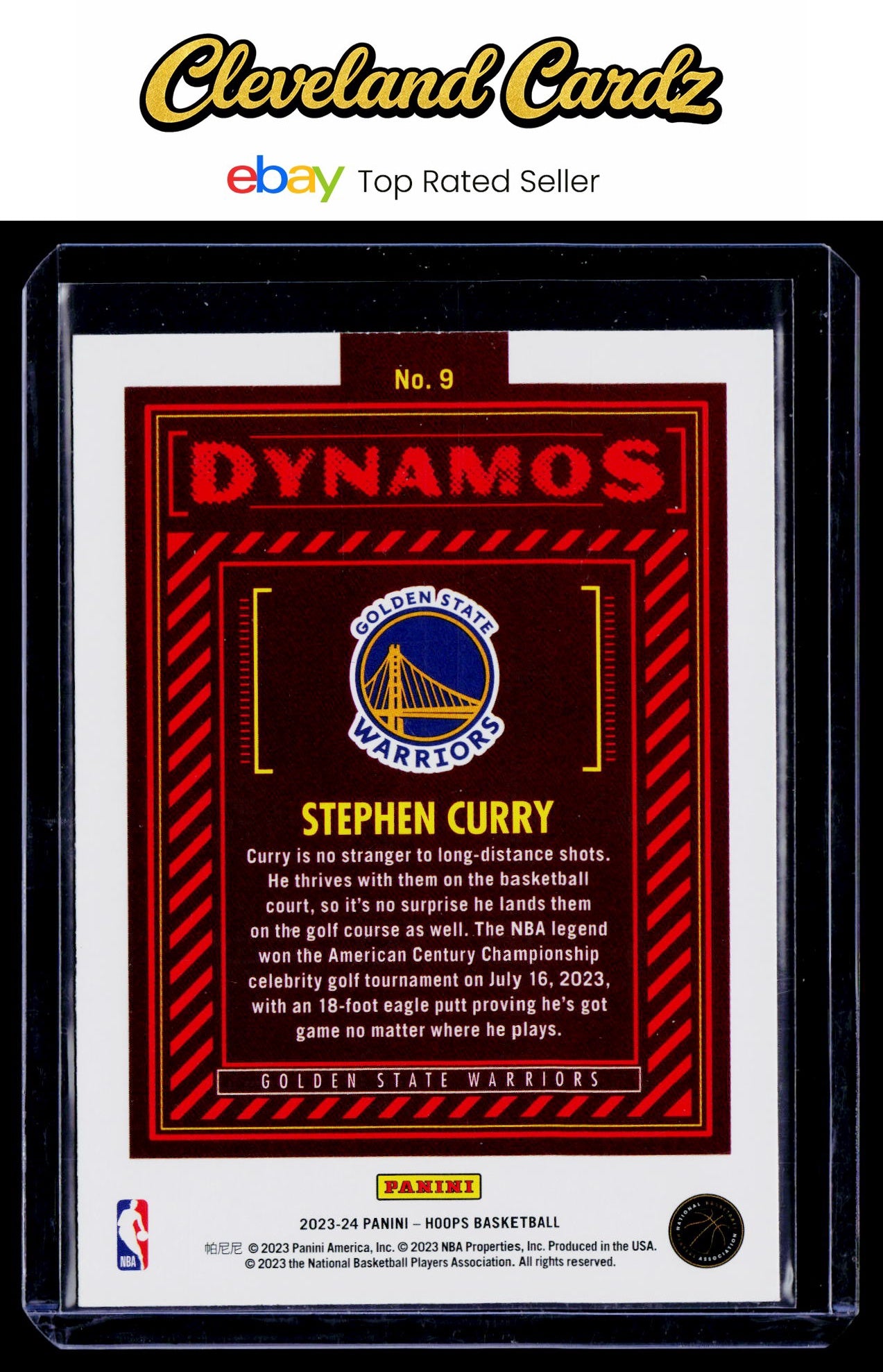 2023-24 Hoops Winter #9 Stephen Curry Dynamos