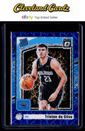 2024-25 Donruss Optic #260 Tristan da Silva Blue Velocity