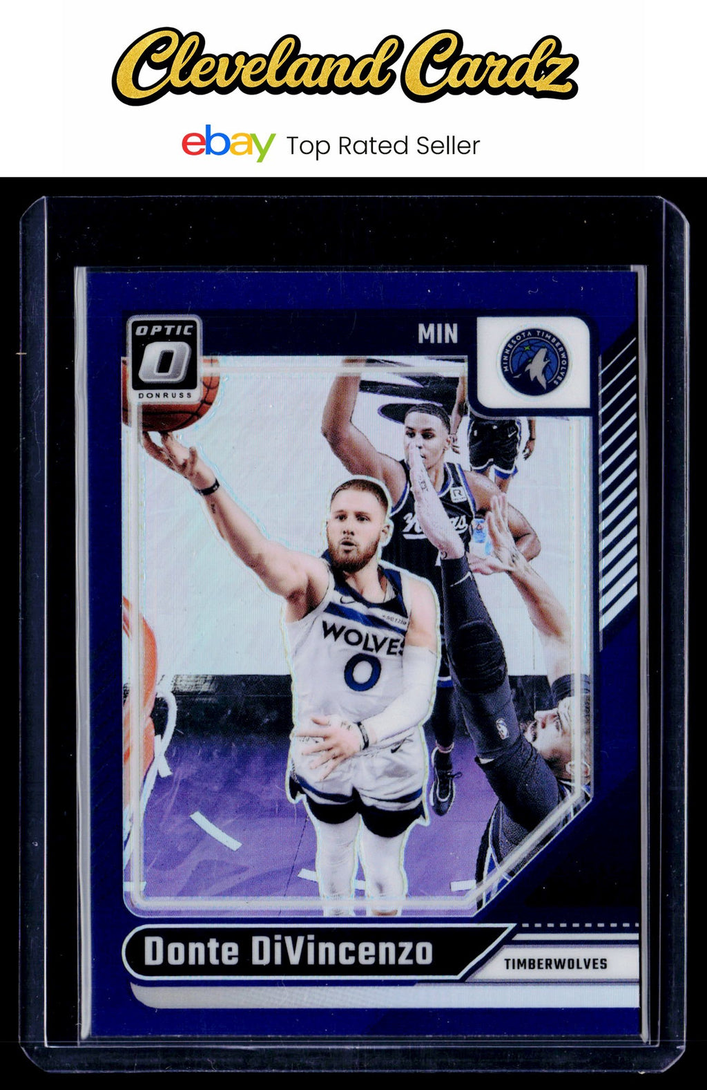 2024-25 Donruss Optic #137 Donte DiVincenzo Purple