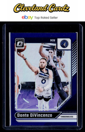 2024-25 Donruss Optic #137 Donte DiVincenzo Purple