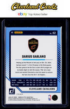 2024-25 Donruss Optic #42 Darius Garland Blue Velocity