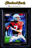 2022 SAGE Artistry #36 C.J. Stroud Canvas Stock Black