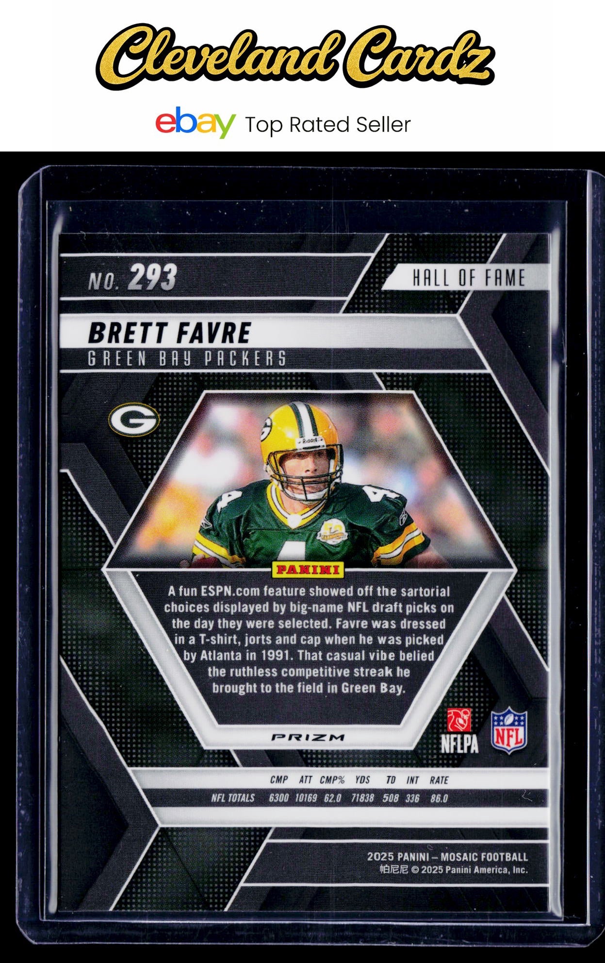 2025 Panini Mosaic #293 Brett Favre Mosaic