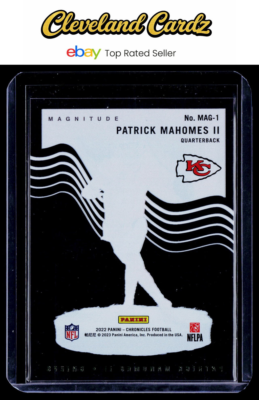 2022 Panini Chronicles #MAG-1 Patrick Mahomes II Magnitude