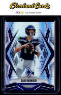 2025 Panini Phoenix #49 Sam Darnold Silver Hyper Prizm