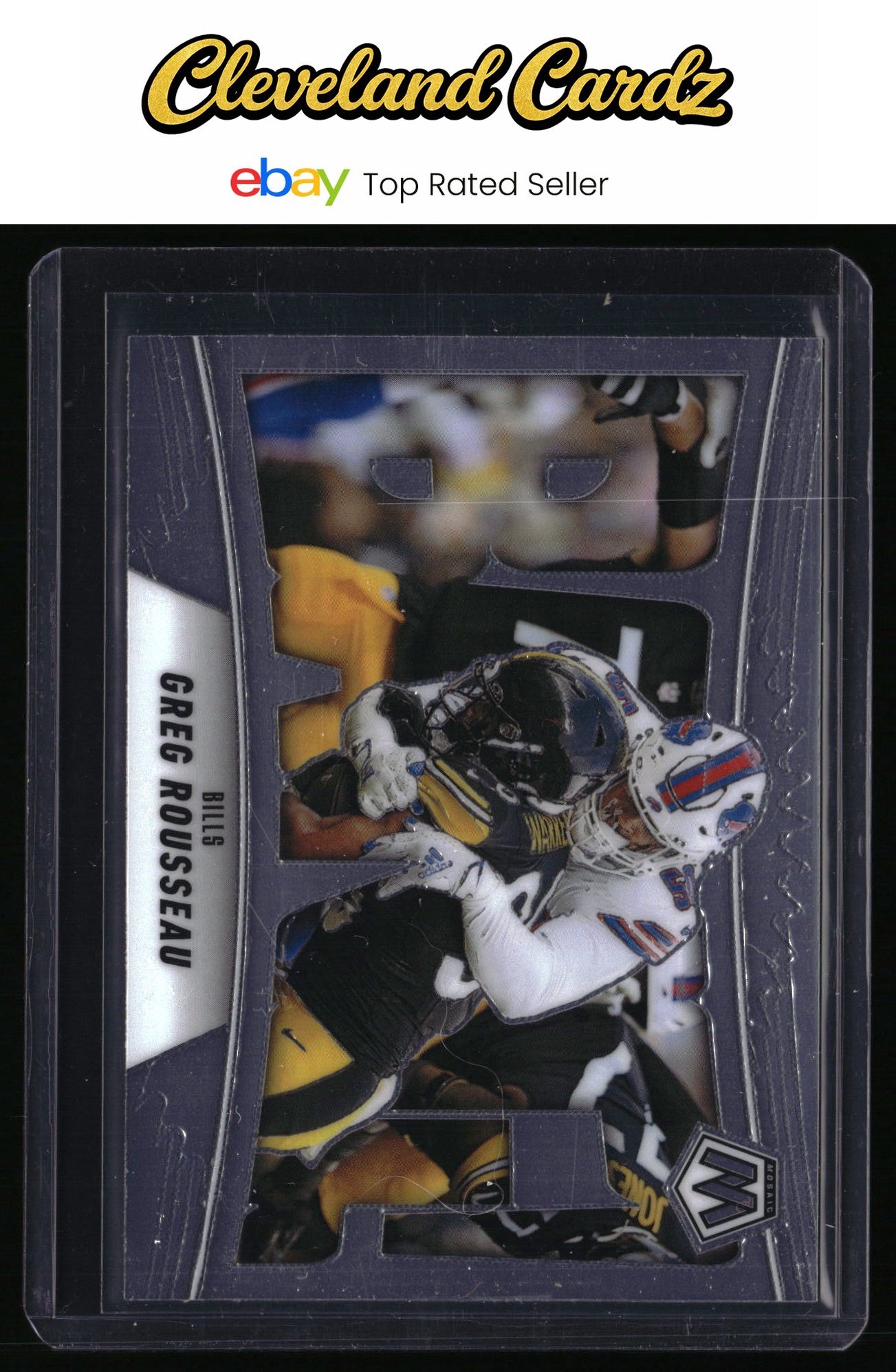 2025 Panini Mosaic #14 Greg Rousseau Bang!