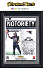 2025 Panini Mosaic #23 Kyle Williams Notoriety