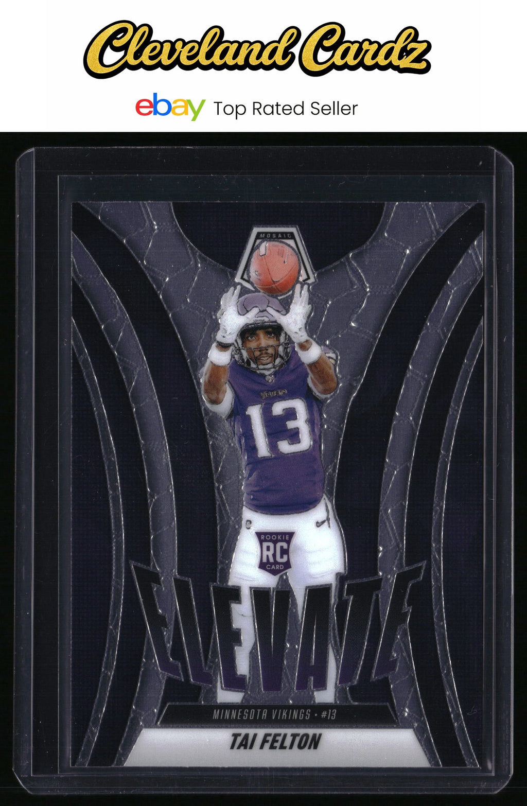 2025 Panini Mosaic #5 Tai Felton Elevate