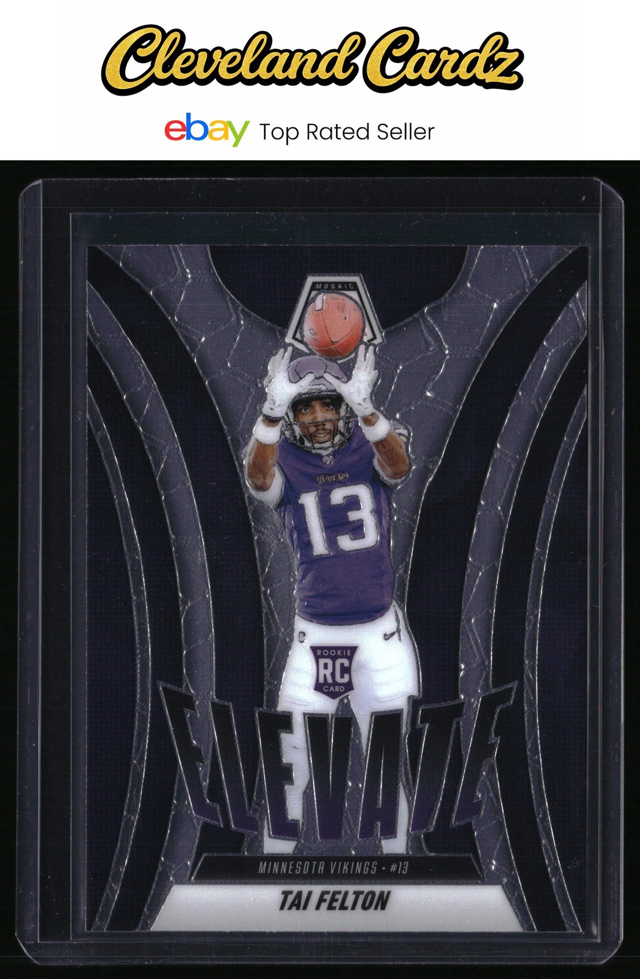 2025 Panini Mosaic #5 Tai Felton Elevate
