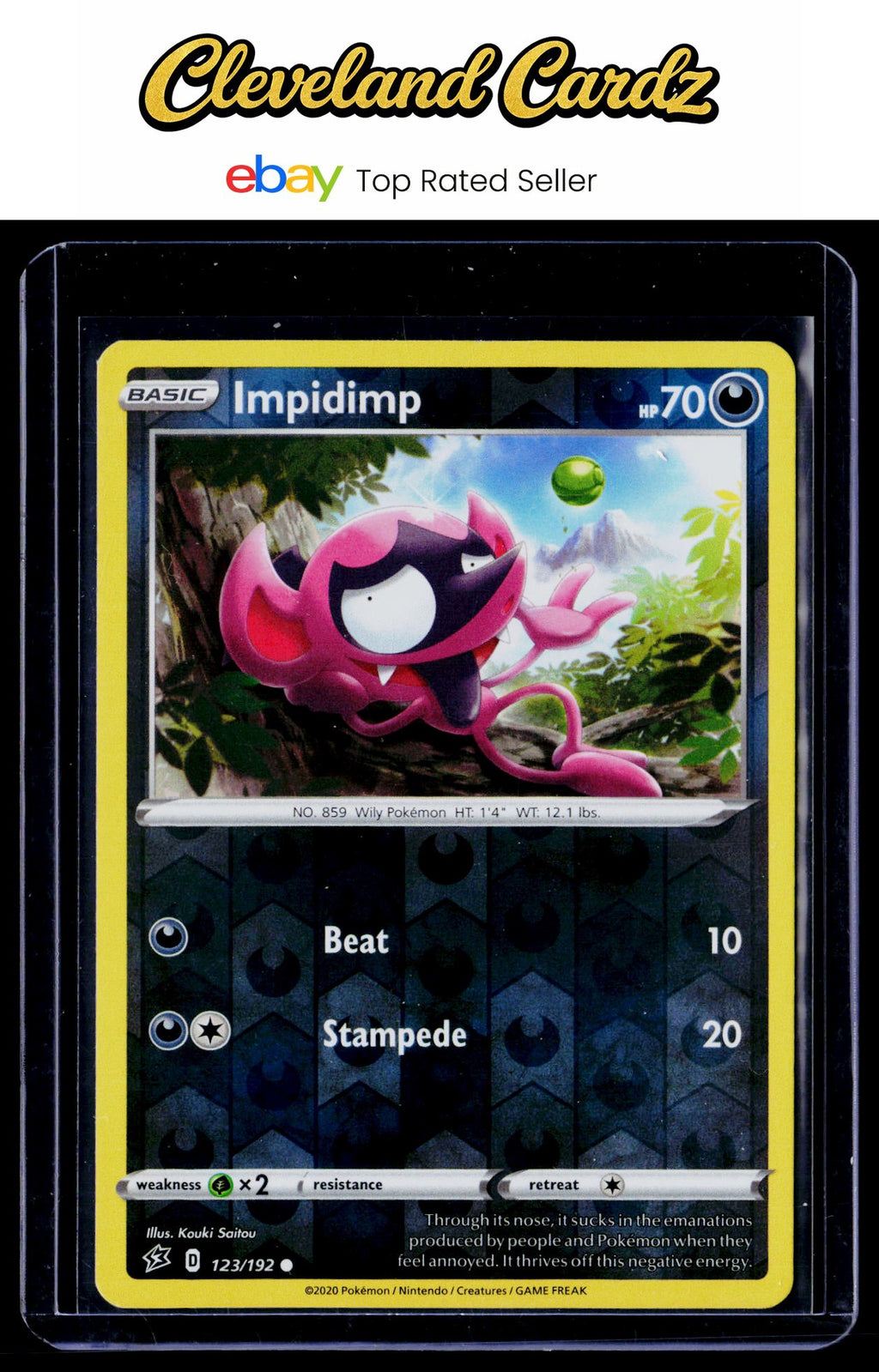 SWSH02: Rebel Clash #123/192 Impidimp