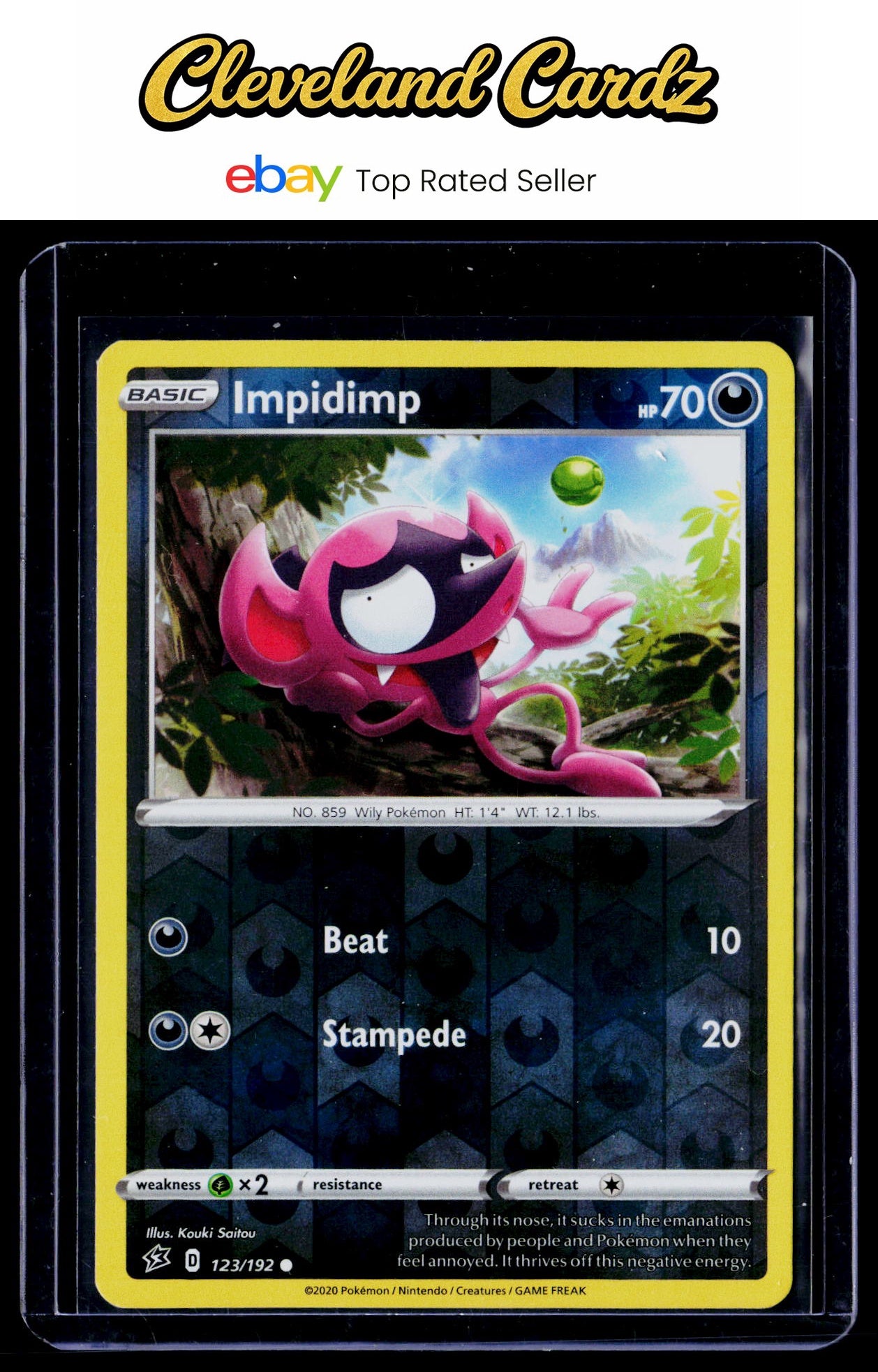 SWSH02: Rebel Clash #123/192 Impidimp