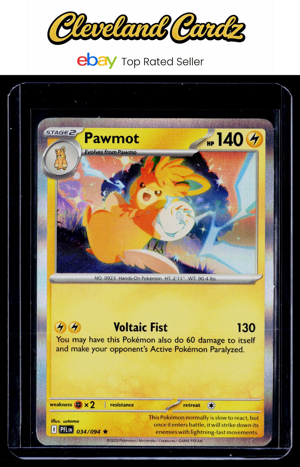 ME02: Phantasmal Flames #034/094 Pawmot