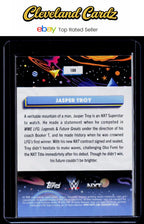 2026 Topps Chrome Cosmic #108 Jasper Troy Magenta Cosmos Refractor #/299