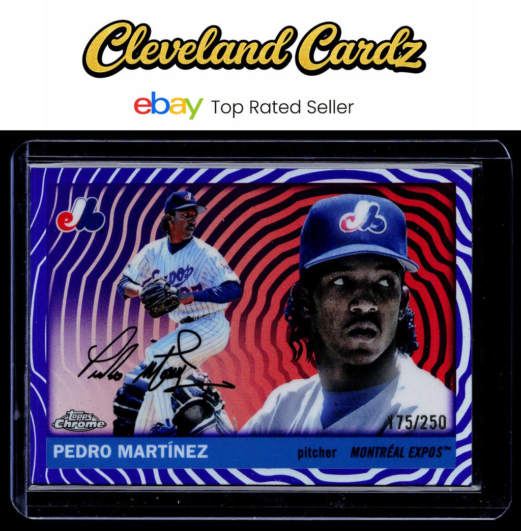 2025 Topps Chrome Platinum #435 Pedro Martinez Vibrations Refractors #/250