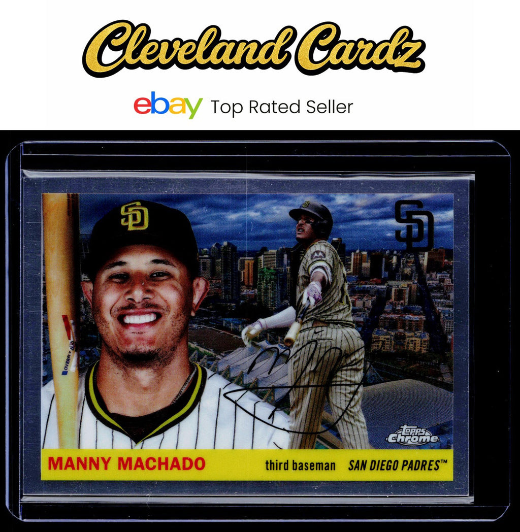 2025 Topps Chrome Platinum #55CV-60 Manny Machado 1955 Topps City Variations
