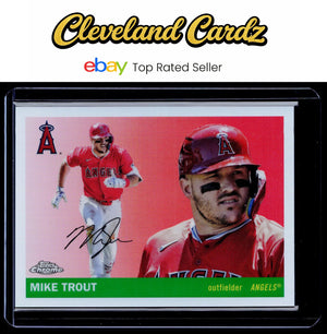 2025 Topps Chrome Platinum #1b Mike Trout Image Variation