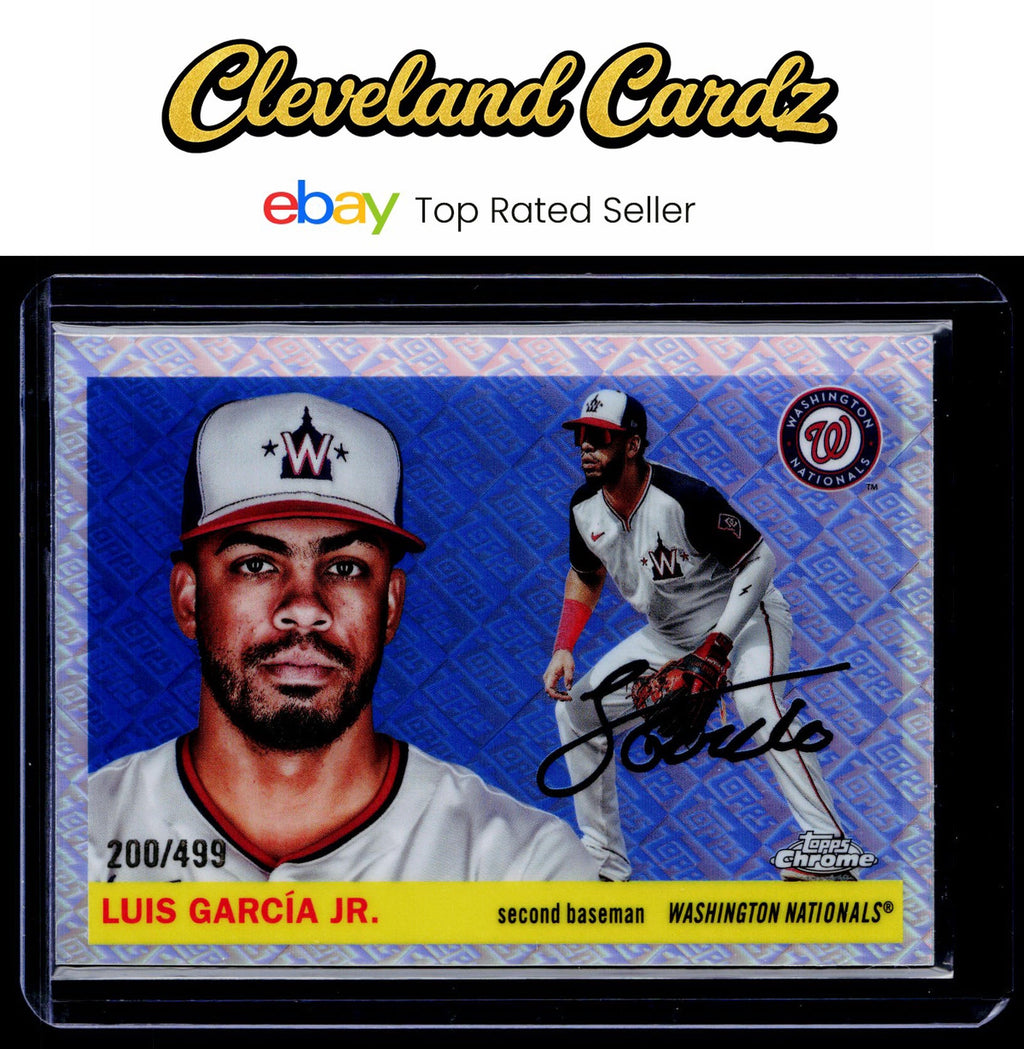2025 Topps Chrome Platinum #190 Luis García Jr. Topps Refractors #/499