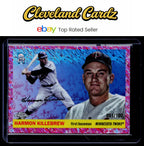 2025 Topps Chr. Plat. #432 Harmon Killebrew Cream/Fuchsia Shim Ref 1/100 BOOKEND