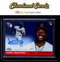 2025 Topps Chrome Platinum #CPA-AM Angel Martínez Chrome Platinum Autographs