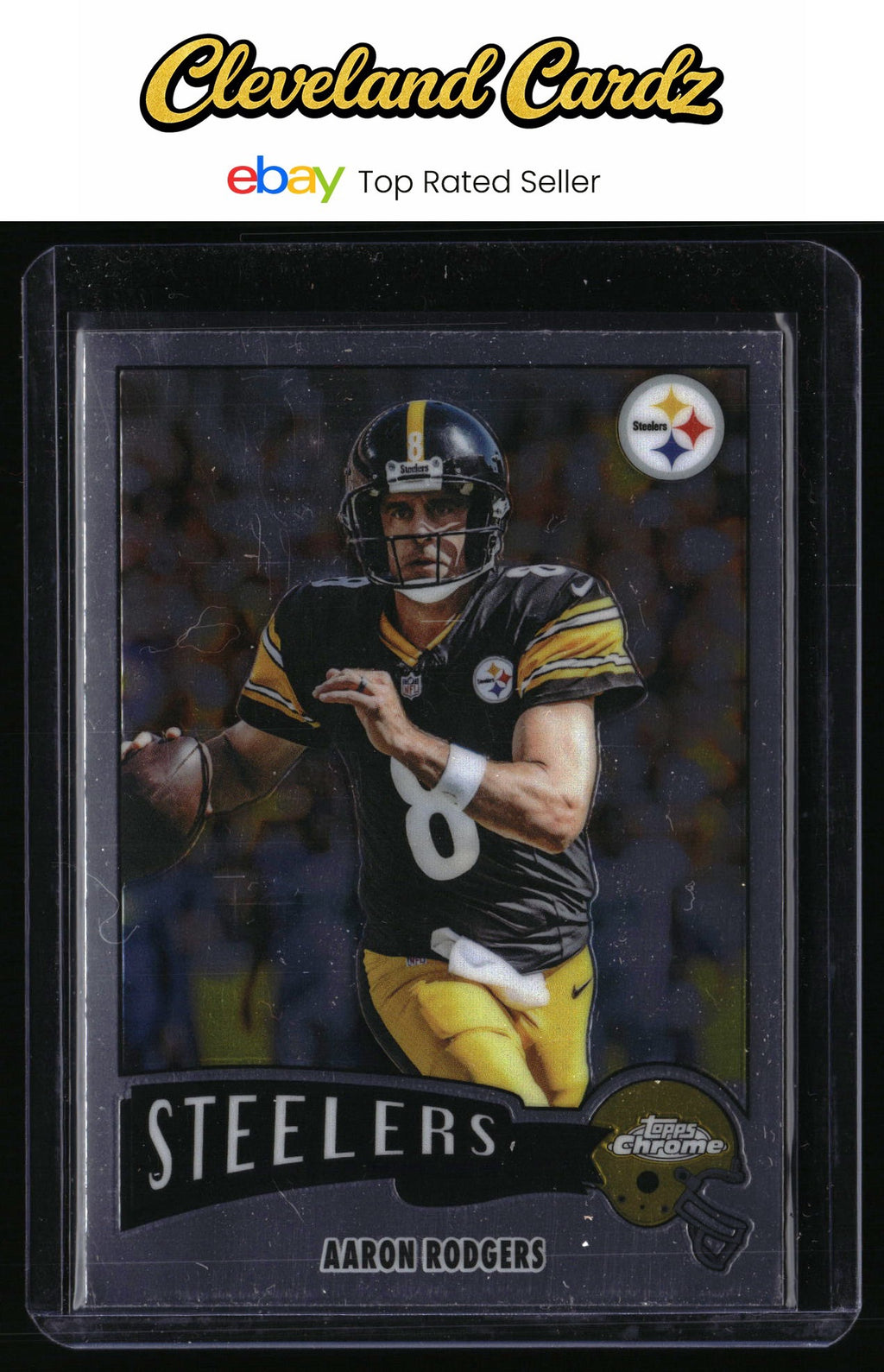 2025 Topps Chrome #1975-28 Aaron Rodgers 1975 Topps