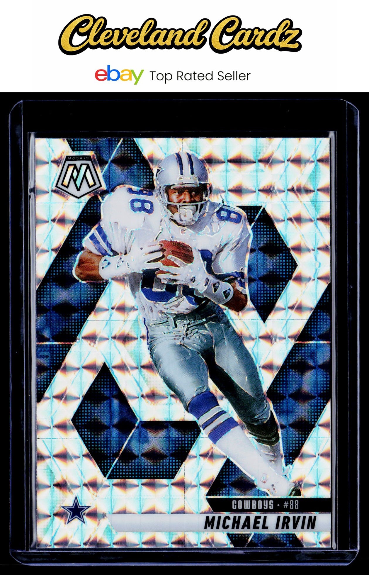 2025 Panini Mosaic #187 Michael Irvin Mosaic