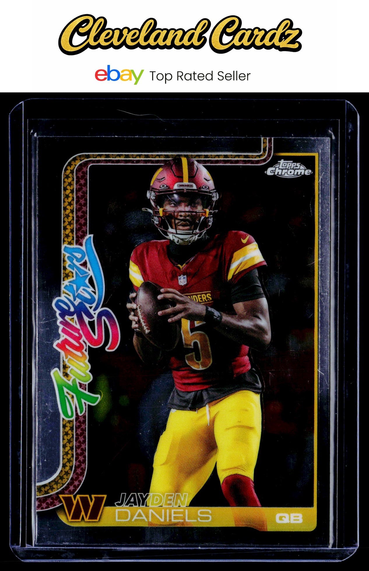 2025 Topps Chrome #FS-14 Jayden Daniels Future Stars
