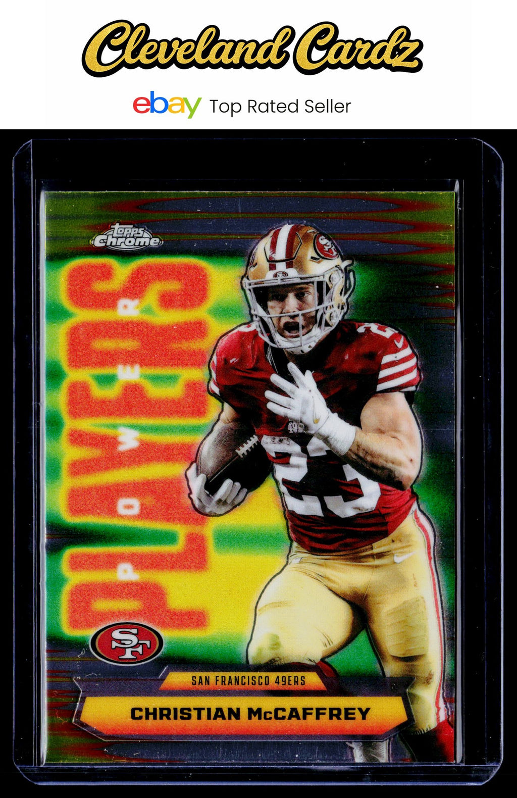 2025 Topps Chrome #PP-15 Christian McCaffrey Power Players