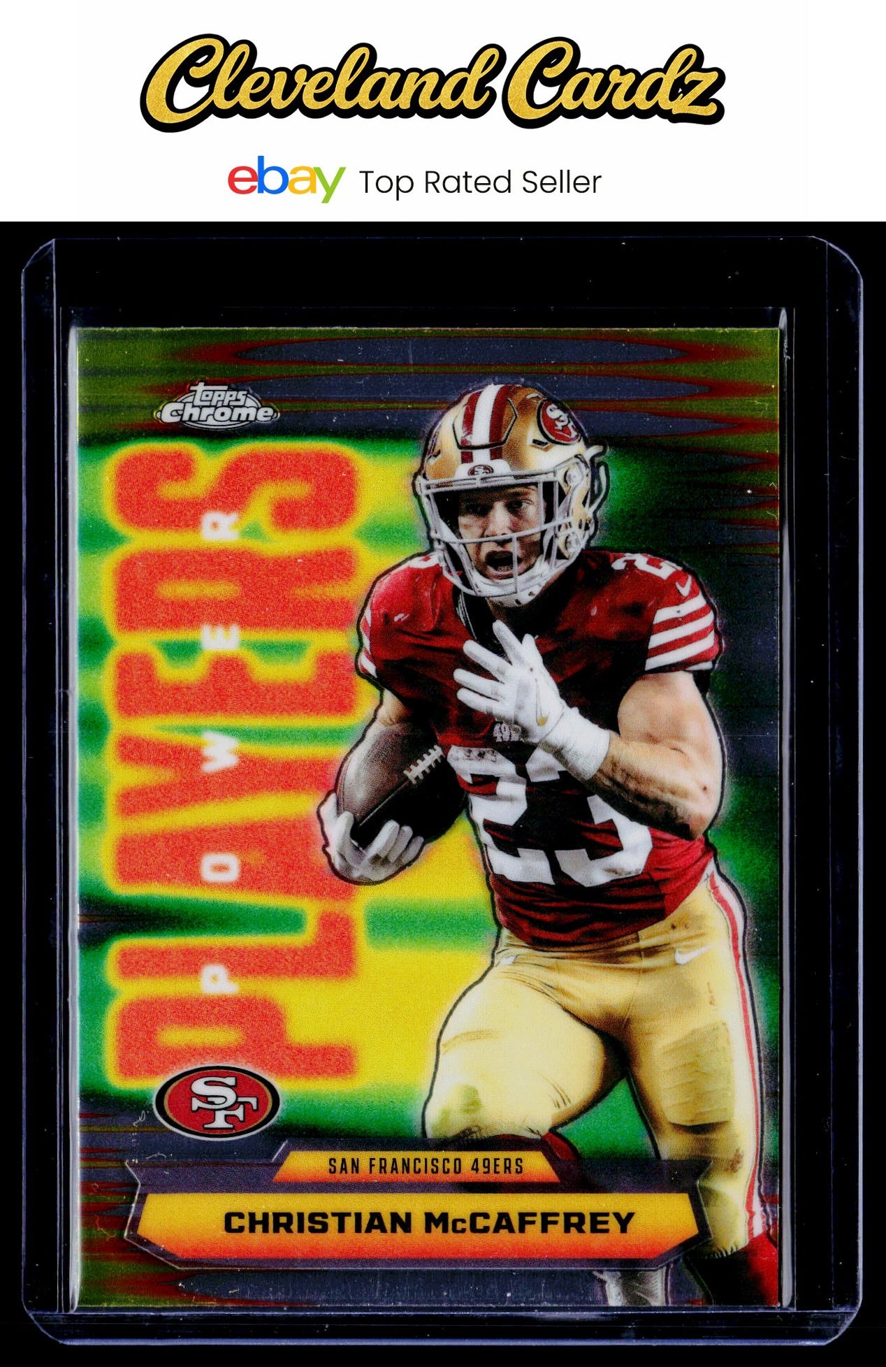 2025 Topps Chrome #PP-15 Christian McCaffrey Power Players