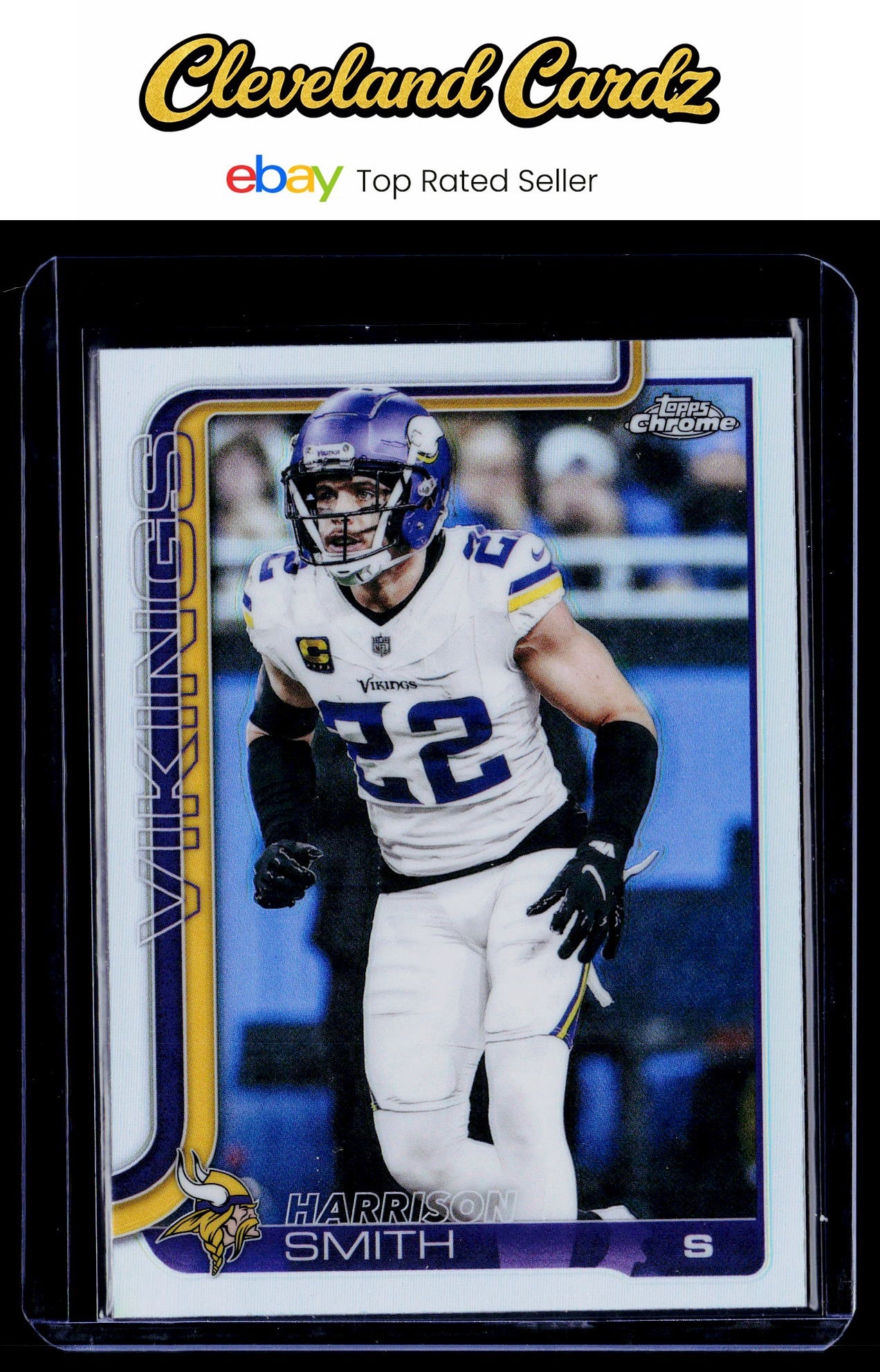 2025 Topps Chrome #204 Harrison Smith Refractor