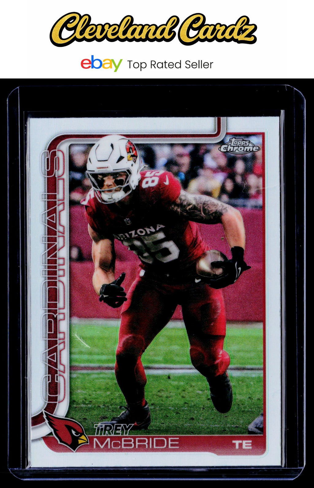 2025 Topps Chrome #4 Trey McBride Refractor