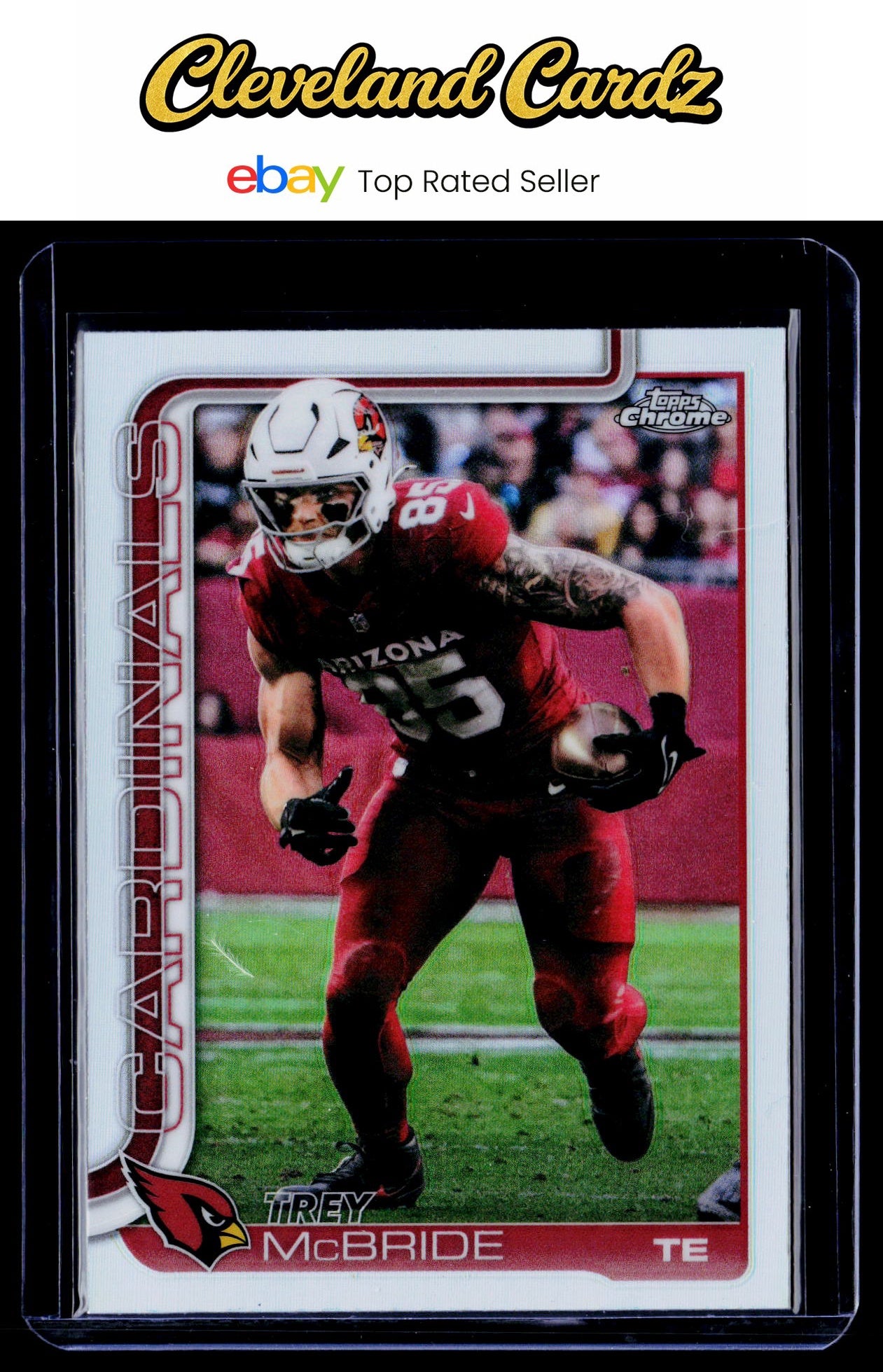 2025 Topps Chrome #4 Trey McBride Refractor