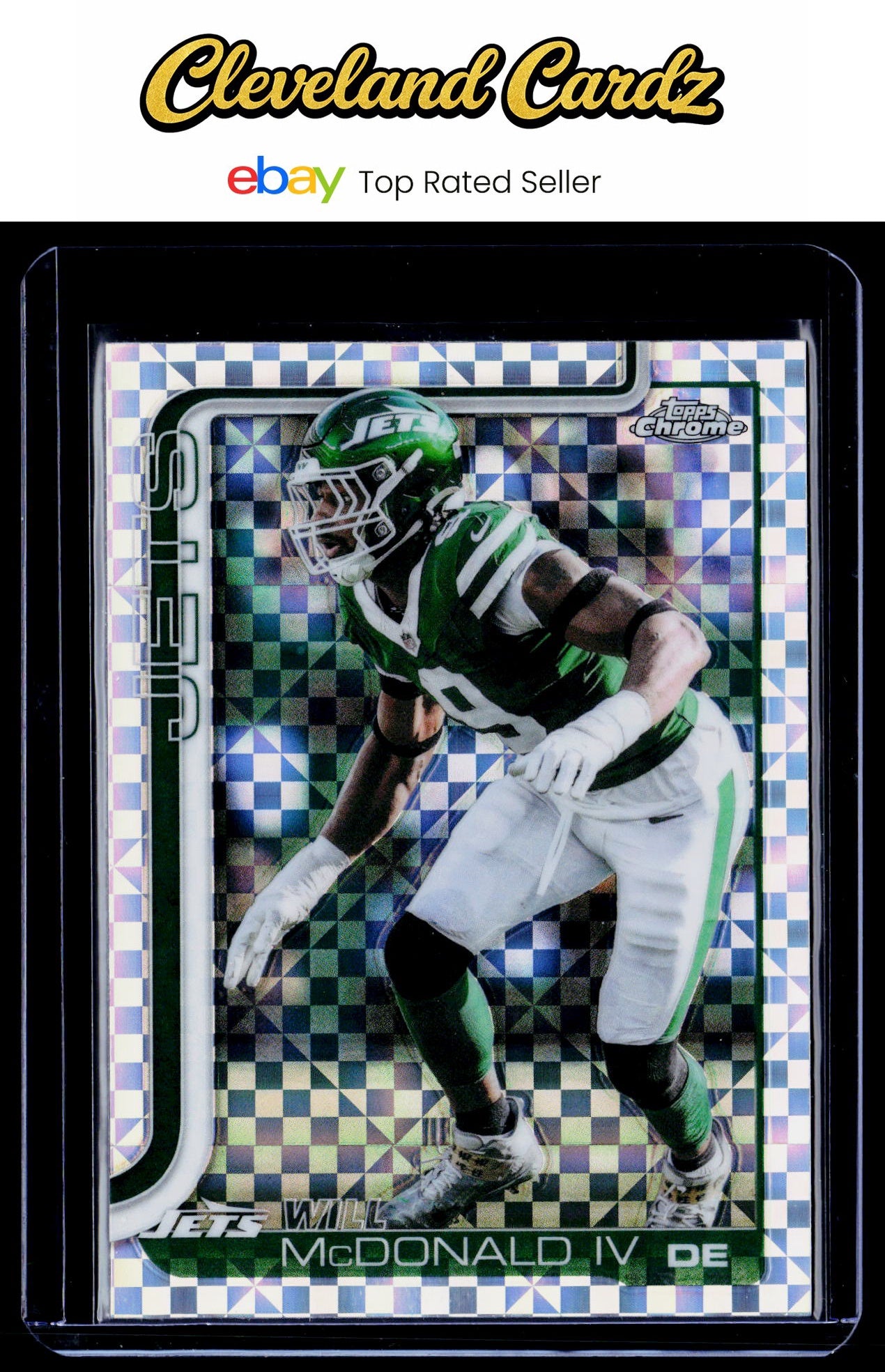 2025 Topps Chrome #241 Will McDonald IV X-Fractor