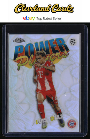 2025-26 Topps Chrome UEFA Club Competitions #PP-20 Luis Díaz Power Players