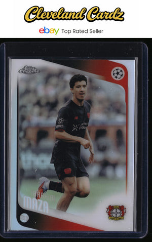 2025-26 Topps Chrome UEFA Club Competitions #72 Ibrahim Maza Refractor