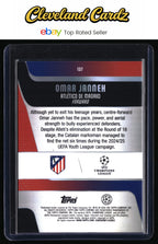 2025-26 Topps Chrome UEFA Club Competitions #137 Omar Janneh X-Fractor Refractor