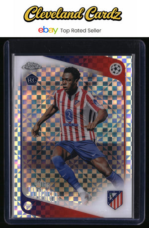 2025-26 Topps Chrome UEFA Club Competitions #137 Omar Janneh X-Fractor Refractor