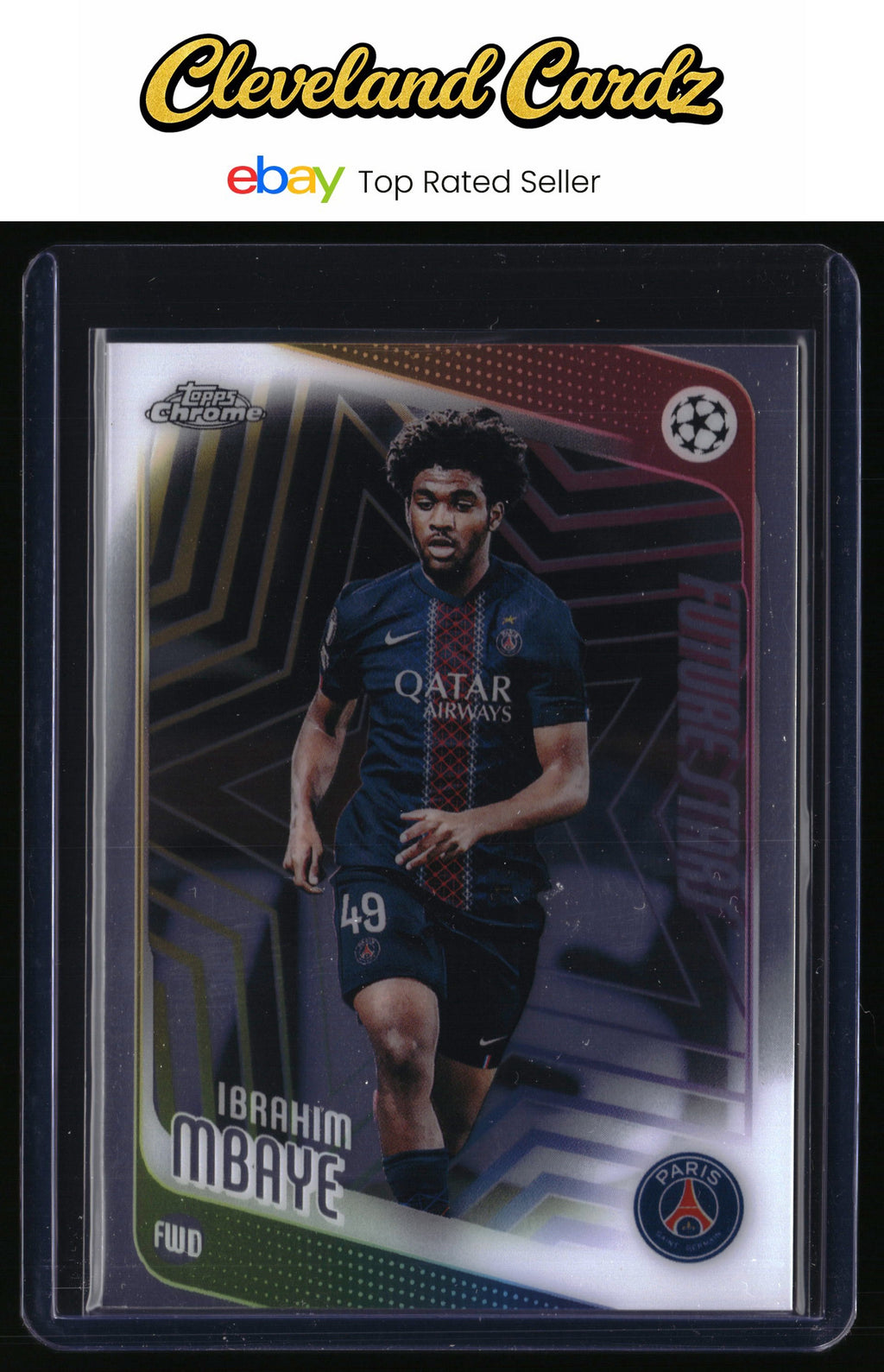 2025-26 Topps Chrome UEFA Club Competitions #158 Ibrahim Mbaye