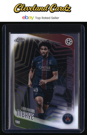 2025-26 Topps Chrome UEFA Club Competitions #158 Ibrahim Mbaye