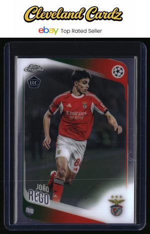 2025-26 Topps Chrome UEFA Club Competitions #168 João Rego RC